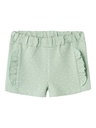 NAME IT BABY - NBF HADOT SHORTS - Silt Green