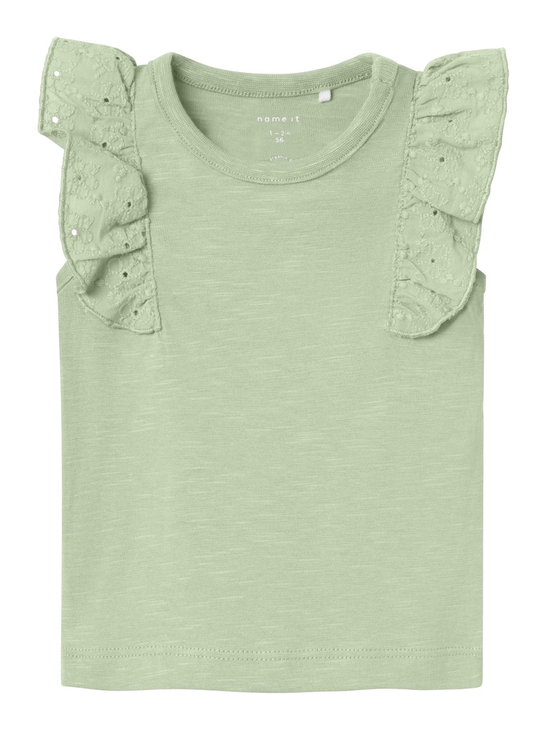 NAME IT BABY - NBF HUBBI CAPSL TOP - Silt Green