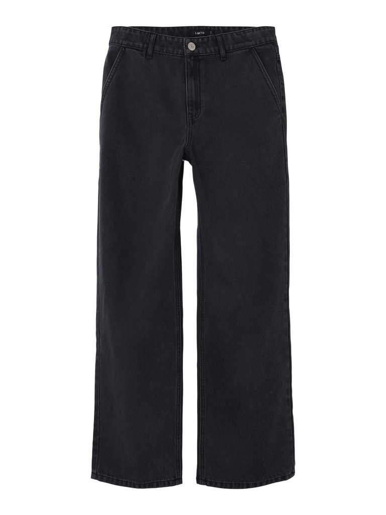 LMTD - NLM TOIZZA DNM LOOSE PANT NOOS - Black Denim Washed