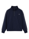 LMTD - NLN NYA LS BRU HALF ZIP SWEAT - Navy Blazer