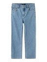 LMTD - NLM KIM DNM DAD STRAIGHT PANT NOOS - Medium Blue Denim