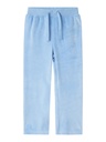 NAME IT MINI - NMF NAJALA REG VEL PANT - Vista Blue