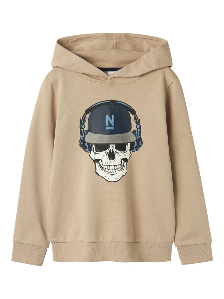 NAME IT KIDS - NKM LAGUNAS LS SWEAT WH UNB - Pure Cashmere