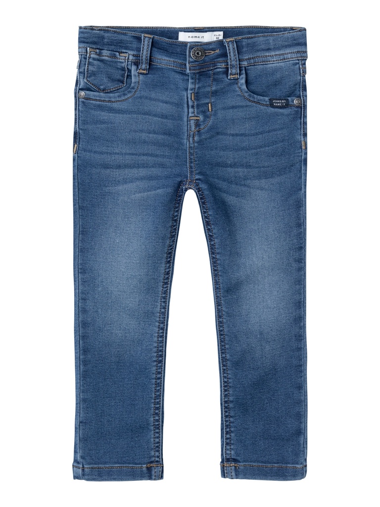 NAME IT MINI - NMM SILAS SLIM SWE JEANS 8001-TH NOOS - Dark Blue Denim