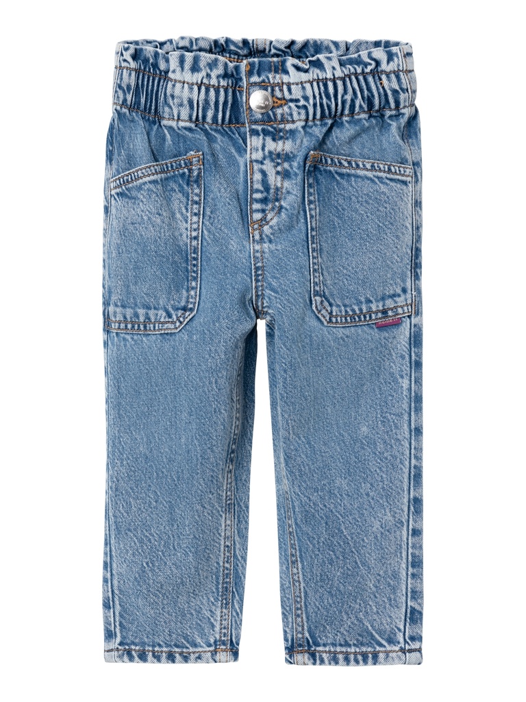 NAME IT MINI - NMF BELLA SHAPED JEANS 8483-OYK - Medium Blue Denim