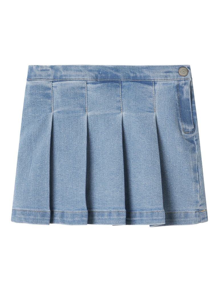 NAME IT MINI - NMF RUNA SHORT DNM SKIRT 2681-FT - Light Blue Denim