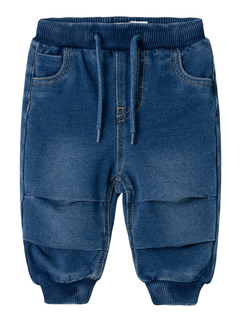 NAME IT BABY - NBM BEN BAGGY R JEANS 9550-TR K - Medium Blue Denim