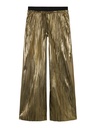 NAME IT KIDS - NKF RITALLICA WIDE PANT PB - Gold Colour