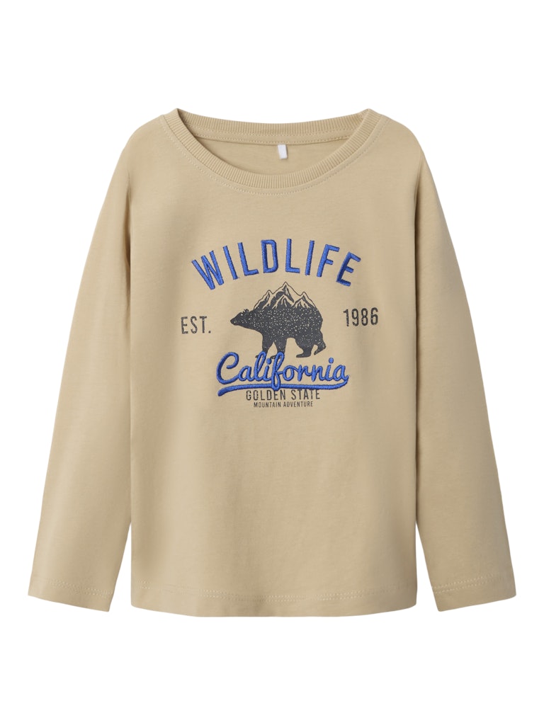 NAME IT MINI - NMM ORINDO LS TOP PB - Irish Cream