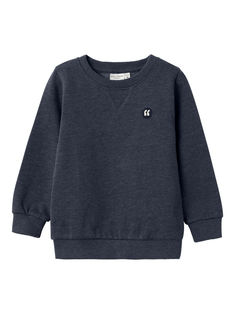 NAME IT MINI - NMM VIMO LS SWEAT BRU NOOS - Dark Sapphire