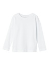 NAME IT MINI - NMM VOBBO LS NREG TOP NOOS - Bright White