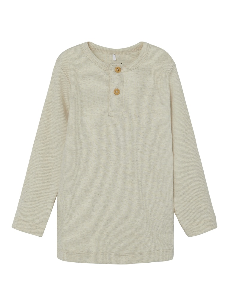 NAME IT MINI - NMM KAB LS TOP NOOS - Peyote Melange