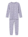 NAME IT MINI - NMF NIGHTSET LAVENDER UNICORN RIB NOOS - Lavender Aura