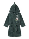 NAME IT MINI - NMM OMBER PEPPA BATHROBE WH CPLG - Dark Forest