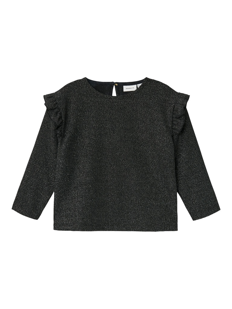 NAME IT MINI - NMF ROISIN NREG LS TOP - Black