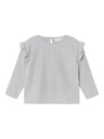 NAME IT MINI - NMF ROISIN NREG LS TOP - Silver
