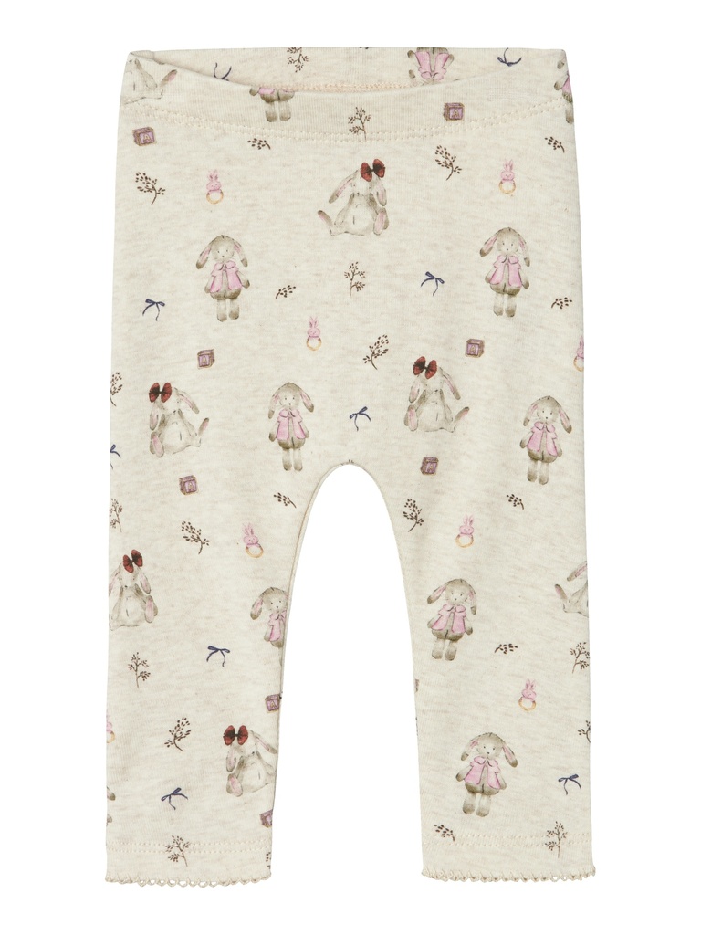 NAME IT BABY - NBF RABBIT M LEGGING - Peyote Melange