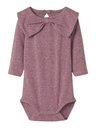 NAME IT BABY - NBF ROSSIA LS BODY - Mauve Orchid