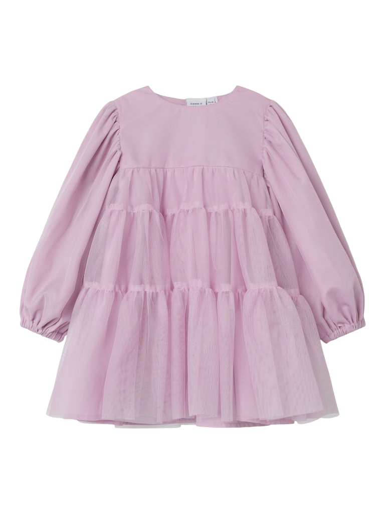 NAME IT MINI - NMF RITUL LS TULLE DRESS - Corsage