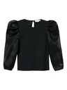 NAME IT KIDS - NKF RIKKELINE LS TOP - Black