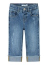 NAME IT MINI - NMF ROSE STRAIGHT JEANS 9262-MD S - Medium Blue Denim