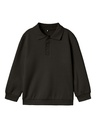 NAME IT KIDS - NKM RABBA LS NREG POLO TOP - Black