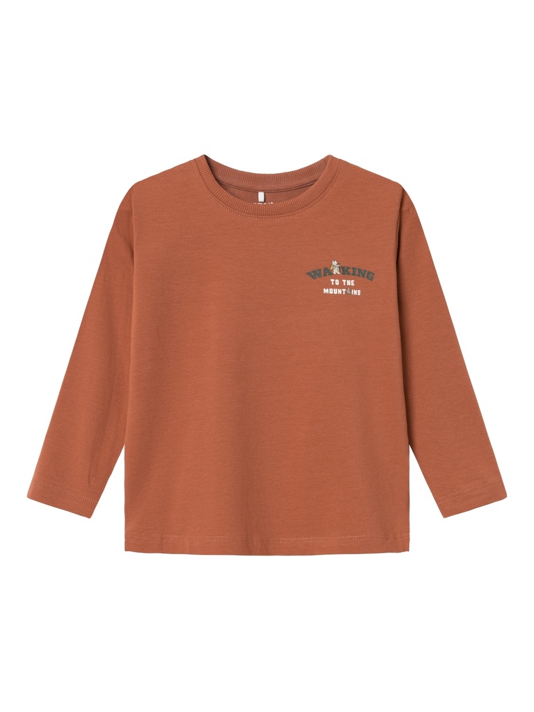 NAME IT MINI - NMM LOLO LS TOP BOX - Baked Clay