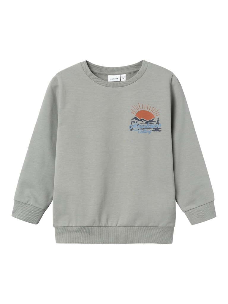 NAME IT MINI - NMM LAVA SWEAT UNB - Wild Dove