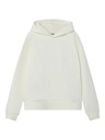 LMTD - NLF HERRY LS SWEAT W HOOD - White Alyssum Ebb And Flow