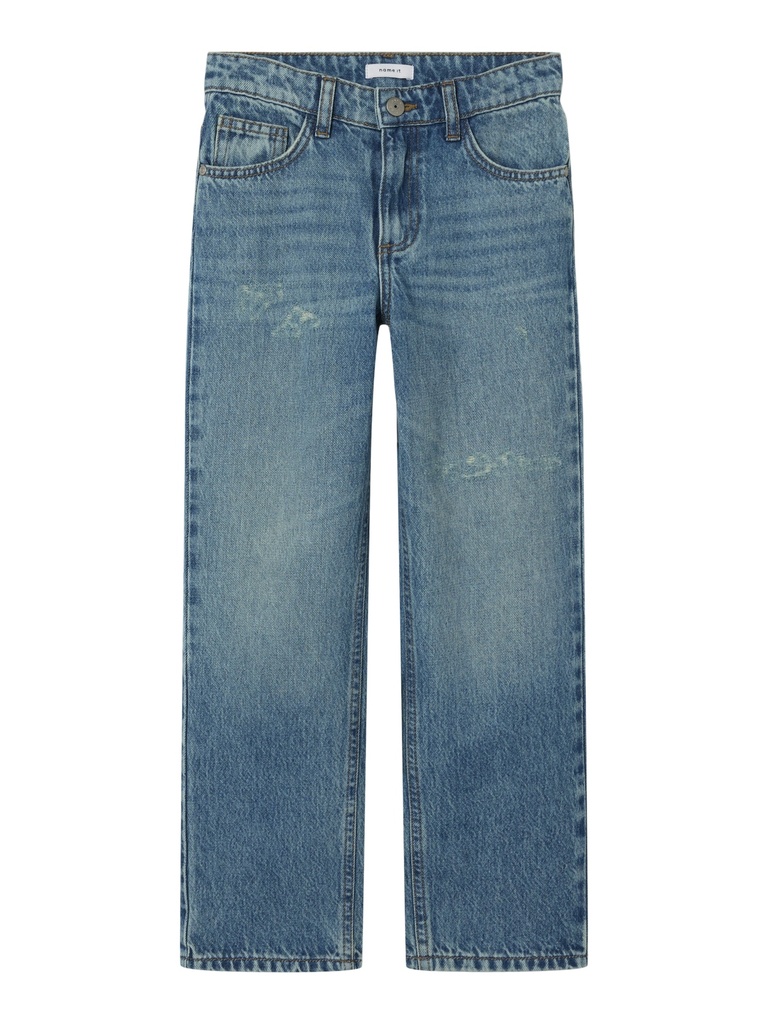 NAME IT KIDS - NKM RYAN STRAIGHT JEANS 3573-AC N - Medium Blue Denim