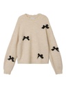 NAME IT KIDS - NKF NEGANA LS KNIT - Summer Sand