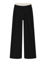 NAME IT KIDS - NKF NELLIE WIDE PANT - Black