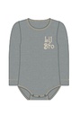 NAME IT BABY - NBM LABY LS BODY - Grey Melange