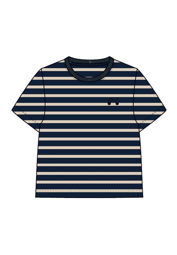 NAME IT MINI - NMM TORINE NREG SS TOP - Navy Blazer