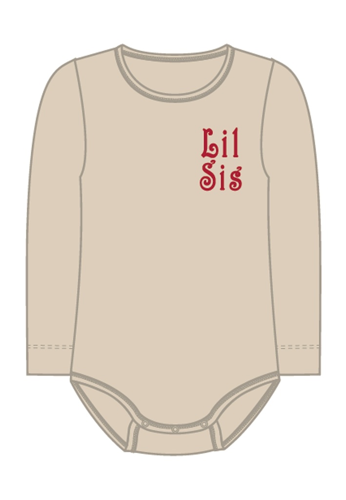 NAME IT BABY - NBF LABY LS BODY - White Swan