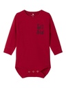 NAME IT BABY - NBF LABY LS BODY - Salsa