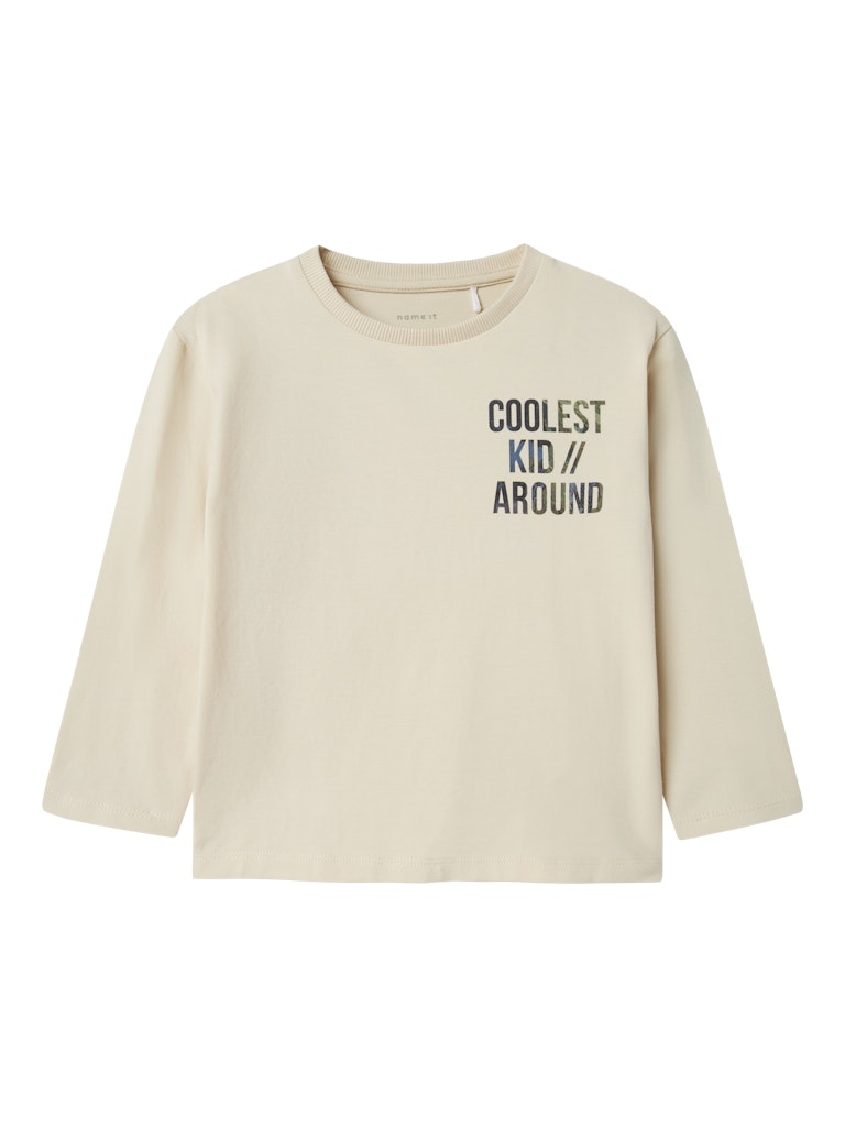 NAME IT MINI - NMM OJVER NREG LS TOP - Summer Sand