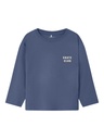 NAME IT MINI - NMM OTIS LS NREG TOP BF - Bijou Blue