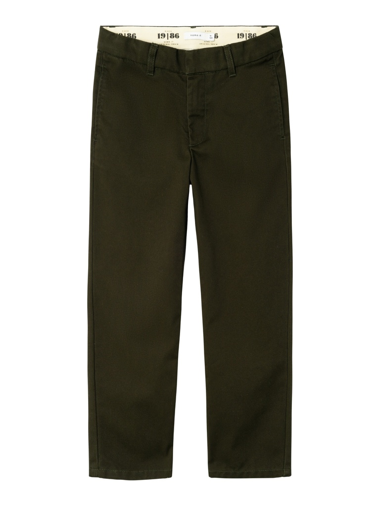 NAME IT KIDS - NKM RYAN STRAIGHT TWI PANT 3840-QY O - Rosin