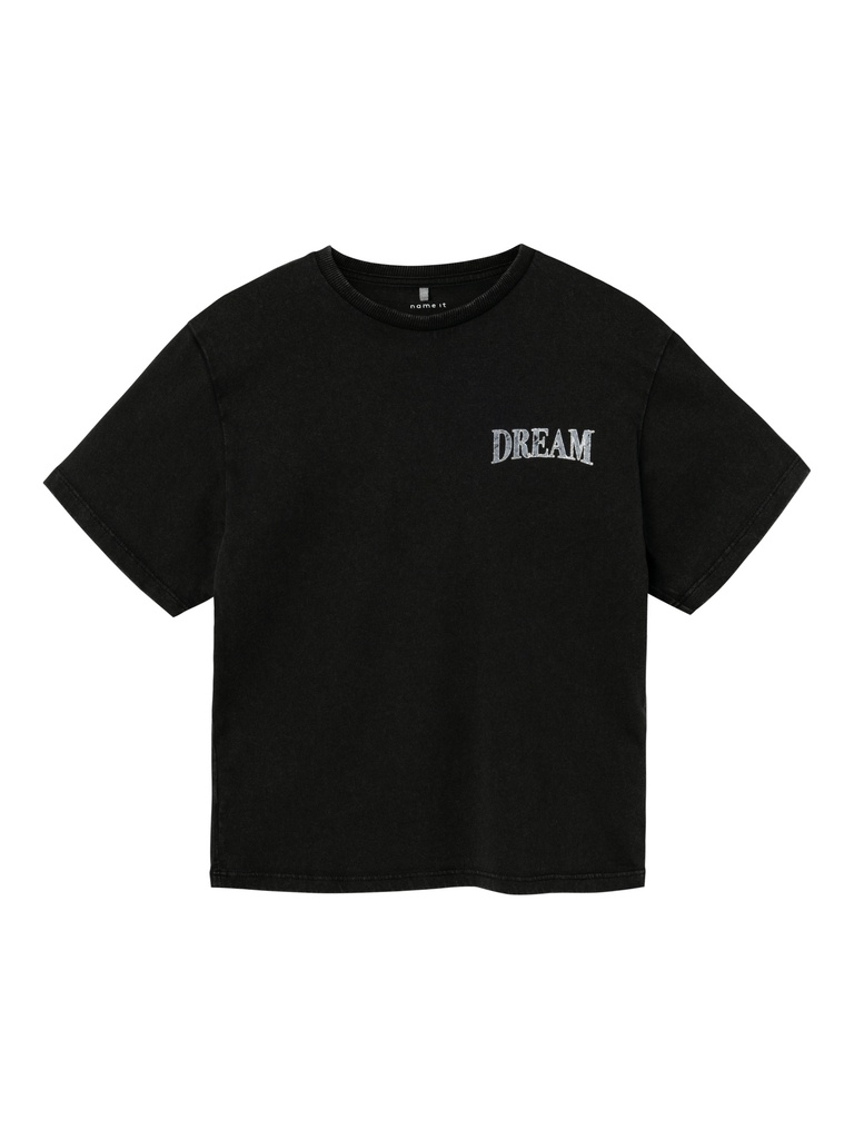 NAME IT KIDS - NKF OLD SS NREG TOP - Black