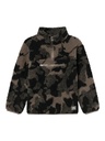 NAME IT KIDS - NKM OGULE RLX TEDDY PULLOVER - Black LEAFLESS TREE