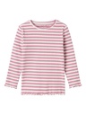 NAME IT MINI - NMF VEMMA LS SLIM TOP - Mauve Orchid Jet Stream