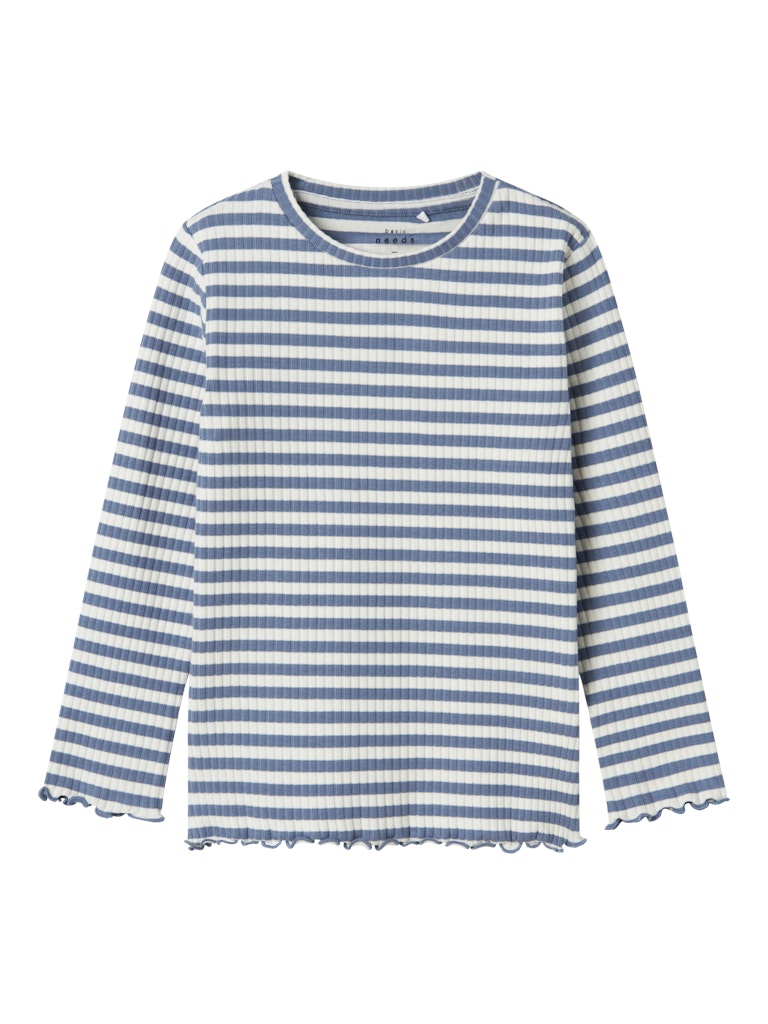 NAME IT MINI - NMF VEMMA LS SLIM TOP - Wild Wind Jet Stream