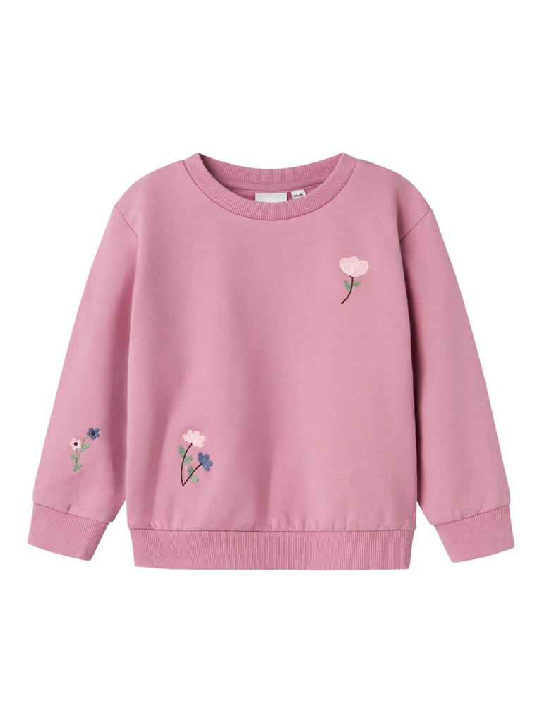 NAME IT MINI - NMF ONDINE NREG SWEAT BRU - Mauve Orchid