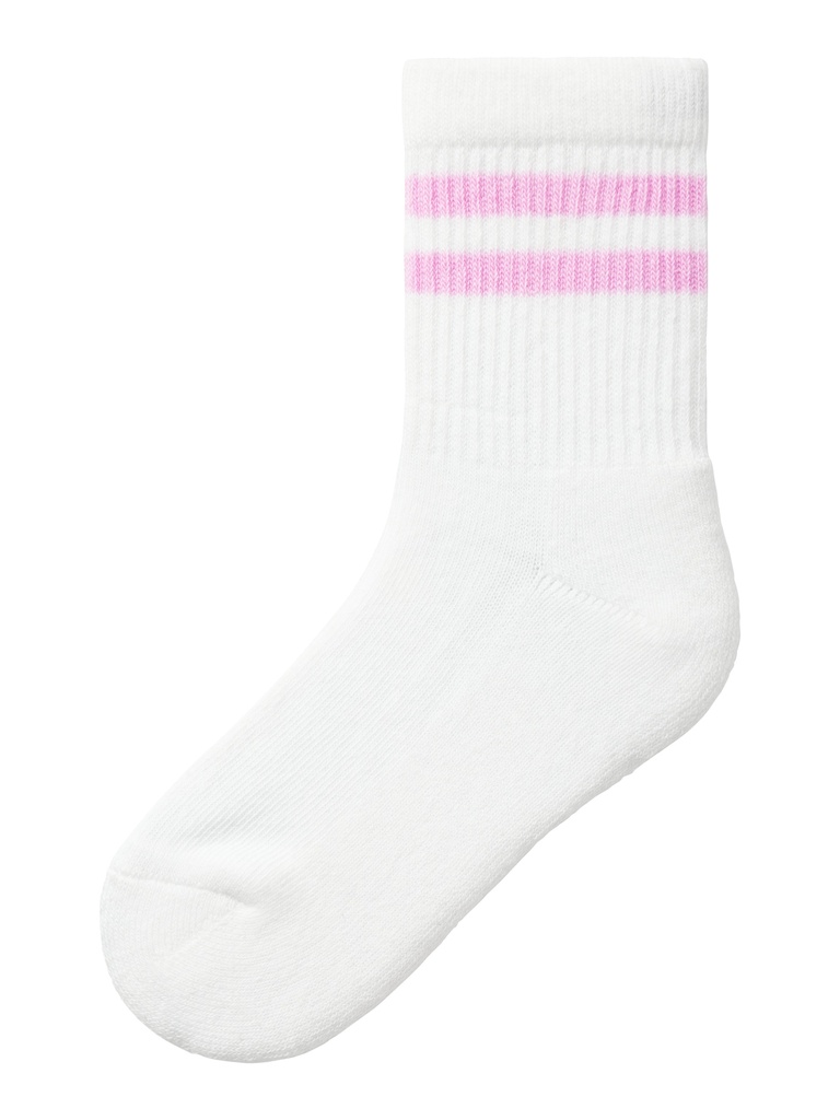 NAME IT MINI - NMF NALMA SOCK - Bright White Pastel Lavender