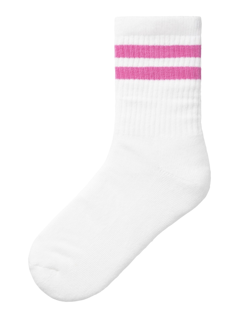 NAME IT MINI - NMF NALMA SOCK - Bright White Phlox Pink