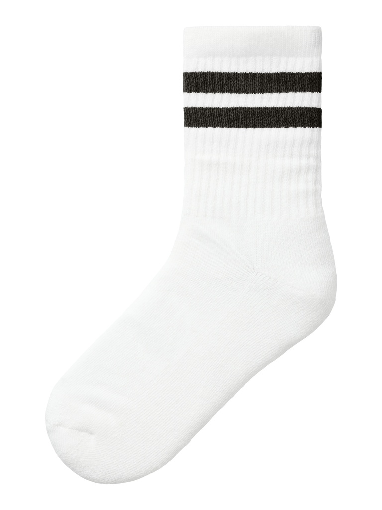 NAME IT KIDS - NKM NAN SOCK - Bright White Black
