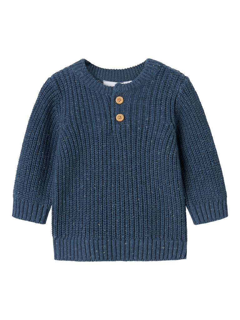 NAME IT BABY - NBM NESALLE LS KNIT - Bering Sea