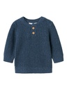 NAME IT BABY - NBM NESALLE LS KNIT - Bering Sea