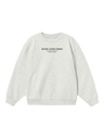 NAME IT KIDS - NKF NAKONNI LS RLX SWEAT BRU - Light Grey Melange